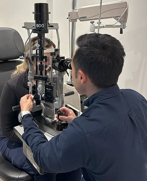 optometrist eye exam Bradford