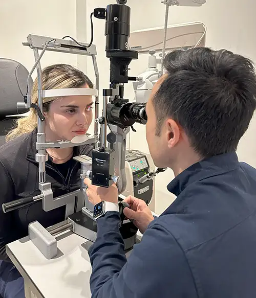 optometrist eye exam Newmarket